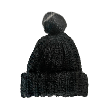 Mustat neulottu pipo