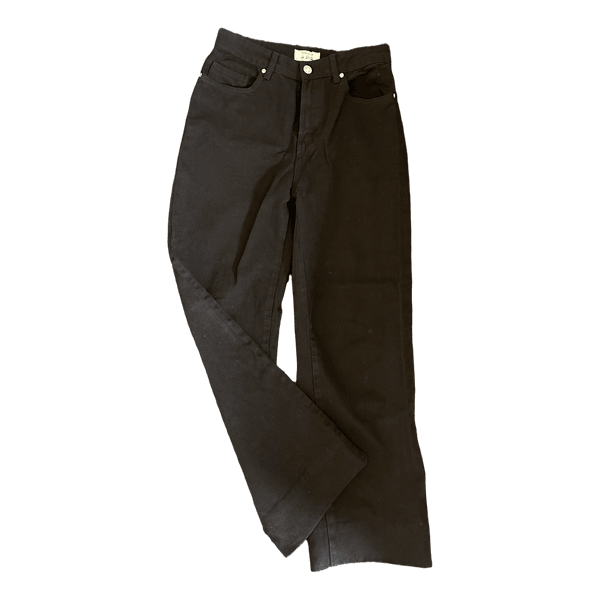 Terranova black straight jeans