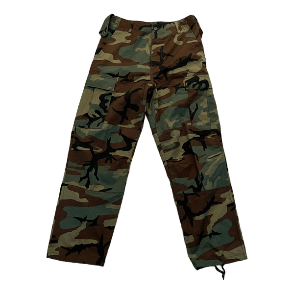 Camo cargo pants