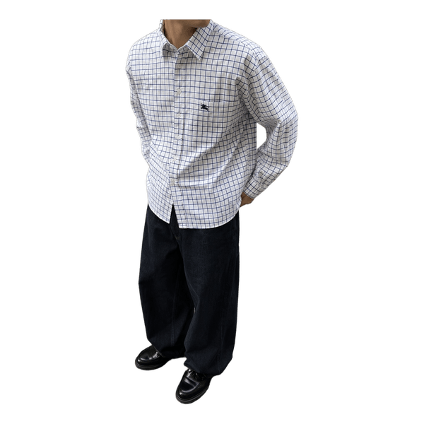 Burberry check print shirt