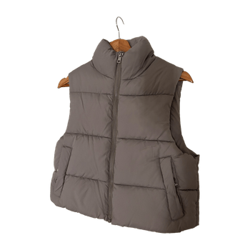 harmaa/beige toppaliivi