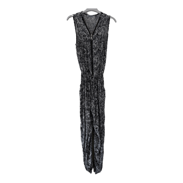 Sort og hvid jumpsuit