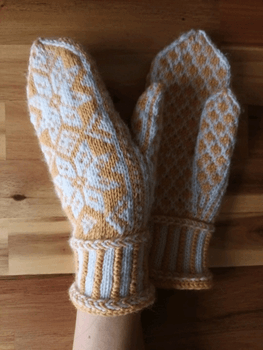 Handmade mittens