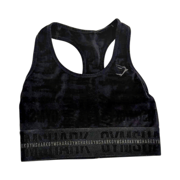 Black sports bra