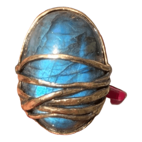 Alcozer & J Unic labradorite ring