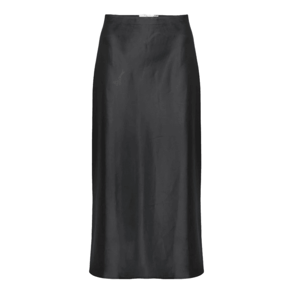 Satin nederdel