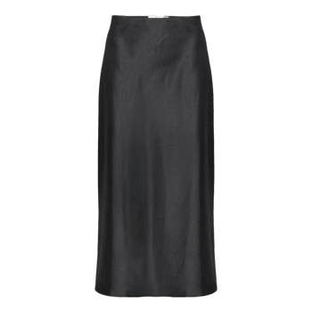 Satin nederdel