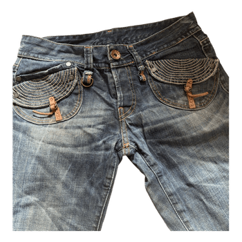 Replay low rise blue jeans