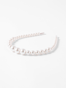 Faux Pearl Hair Hoop