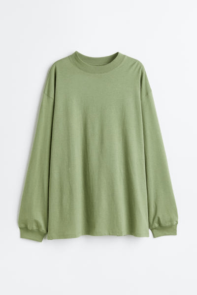 Long sleeve jersey top