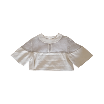 Valkea mesh croptop (Solace London, S)