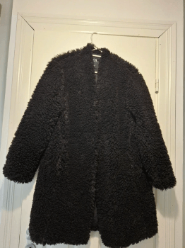 Faux fur coat