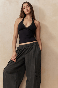 Lace Halter Top