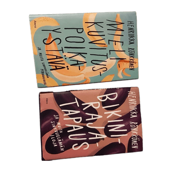 Set of 2 chick lit books (Henriikka Rönkkönen)