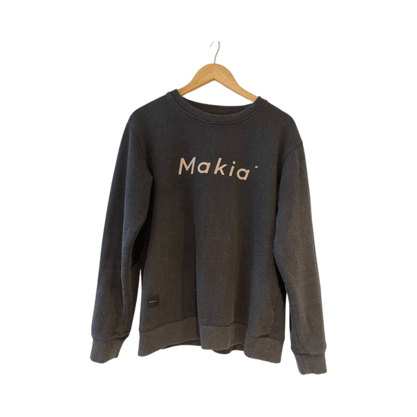 harmaa fleece-collegepaita
