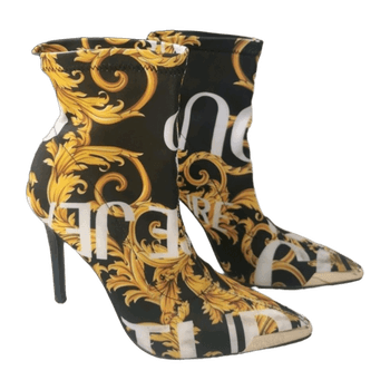 Vesace jeans couture heels