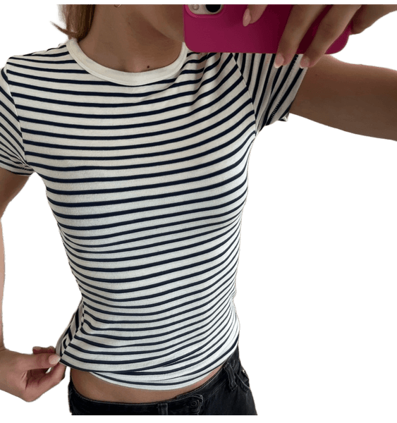 Stribet Zara t-shirt