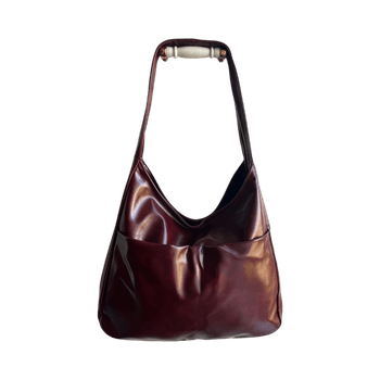 cute red hobo bag