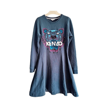 KENZO cotton sweatshirt dress