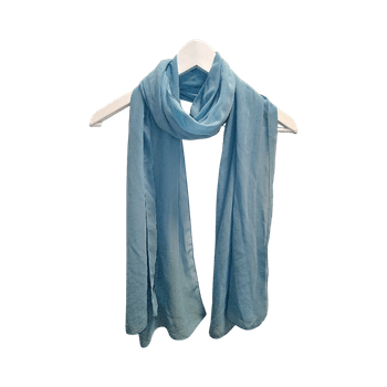 Vaaleansininen huivi