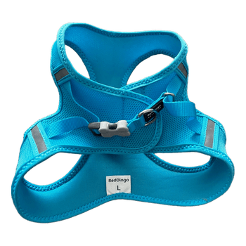Blue pet harness