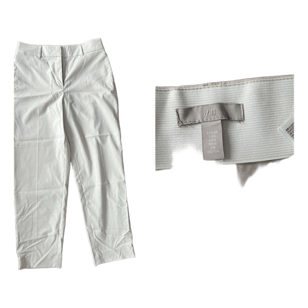 Beige trousers