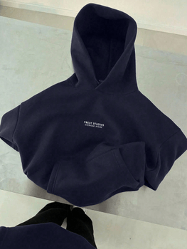Letter print casual hoodie