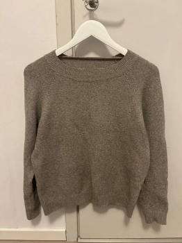Beige knit sweater