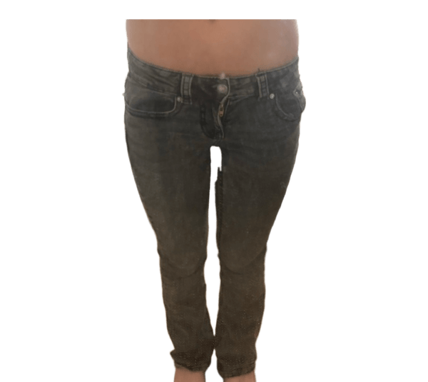 Grå jeans