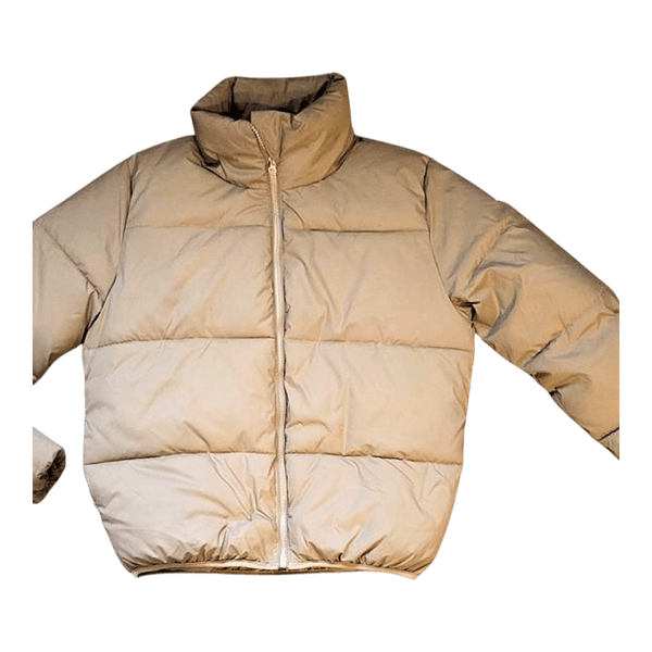 Beige puffer jacket