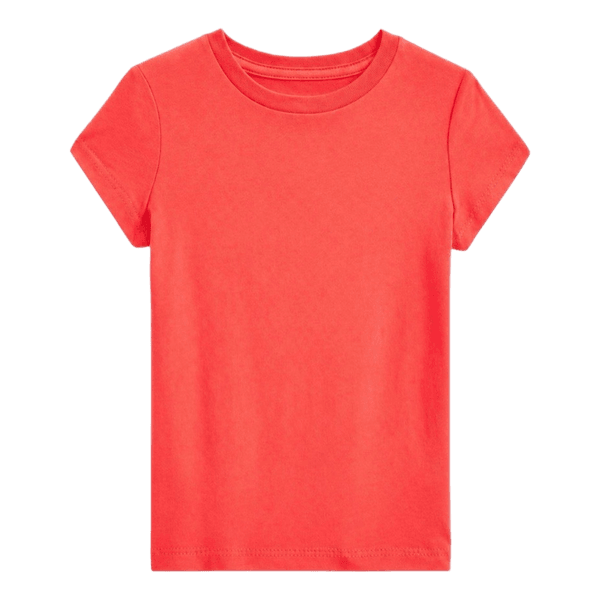 Koralrød t shirt