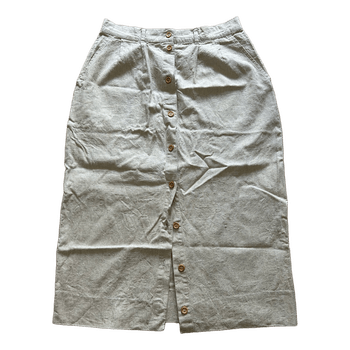Kaffe beige linen skirt