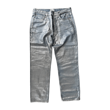 ZARA koko 44 Hopea suorat farkut