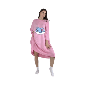 Pink oversized t-shirt dress