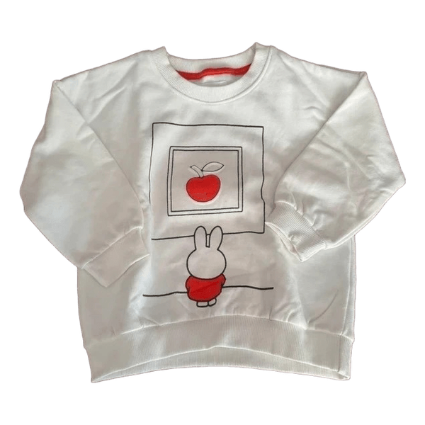 NY Vit Miffy sweatshirttröja storlek 104