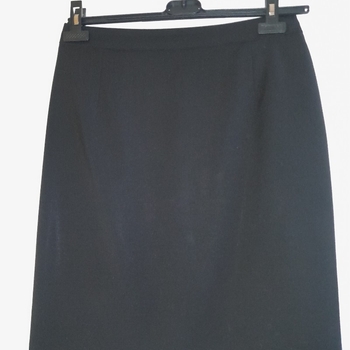 Filippa K cool wool pencil skirt - Musta villainen kynähame