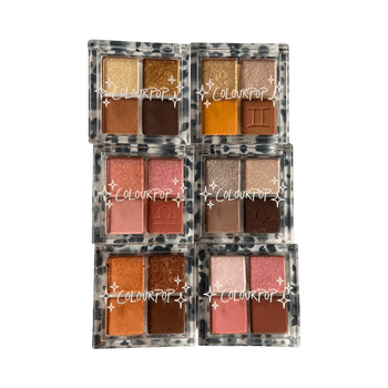 Colourpop luomiväripaletit settinä