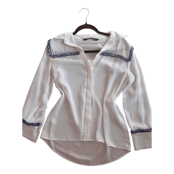 Zara white shirt