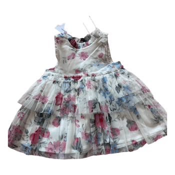Floral tulle dress
