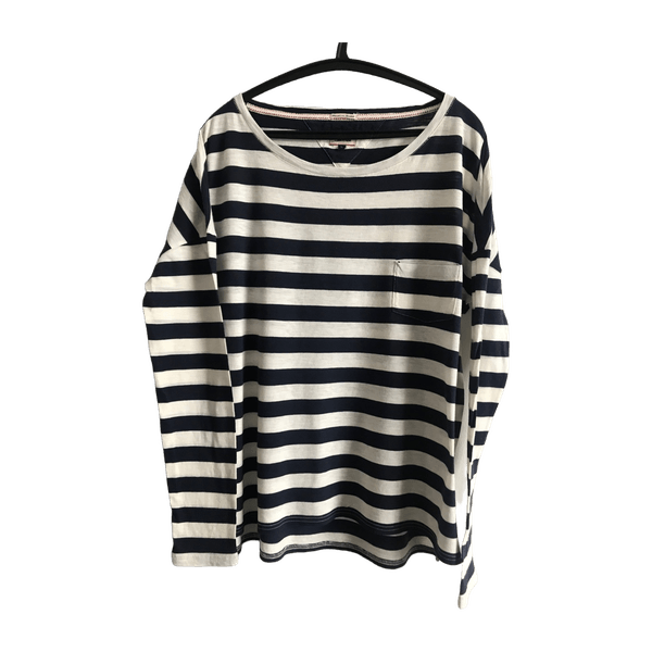Navy-raitapusero Hilfiger Denimiltä