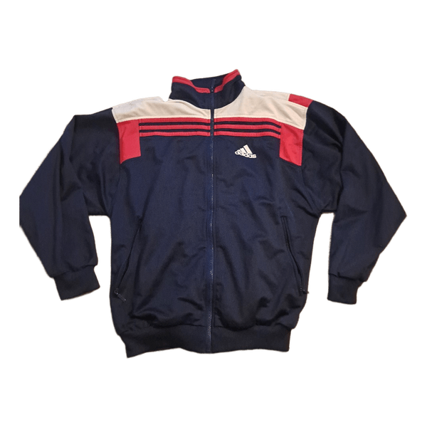 Tummansininen Adidas verryttelytakki s