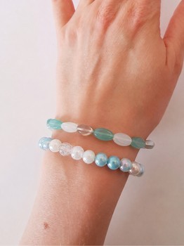 Beaded bracelets set