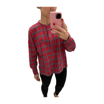 Denim hunter blouse