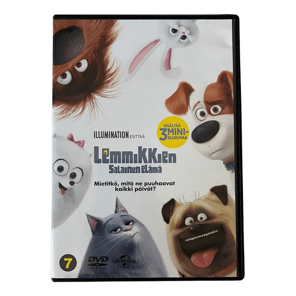 Lemmikkien salainen elämä DVD