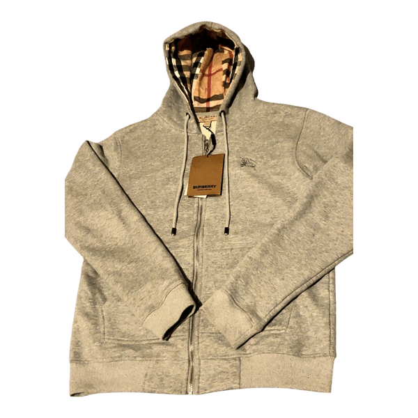 Harmaa Burberry huppari