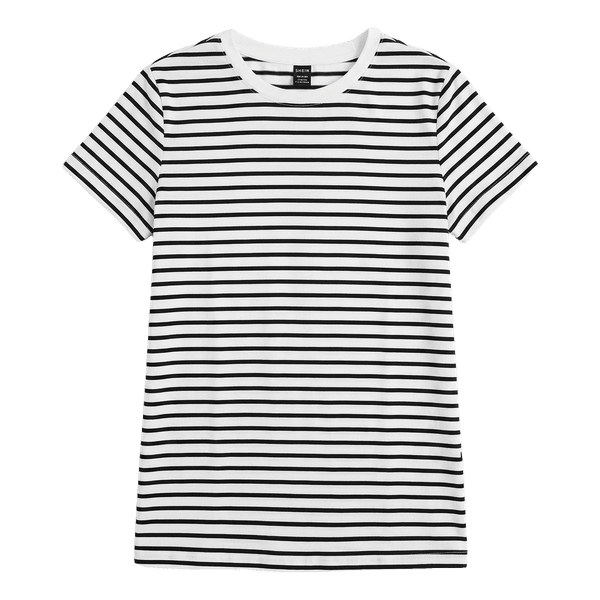 Stribet t-shirt