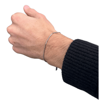 Snake Chain | Stainless Steel Bracelet – Minimalist, Adjustable & Waterproof