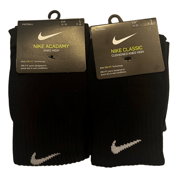 Nike black knee-high socks