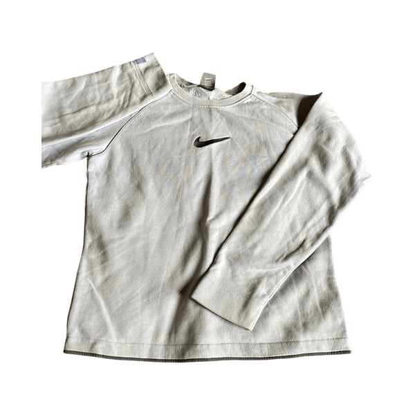 Nike grey long-sleeve sweatshirt