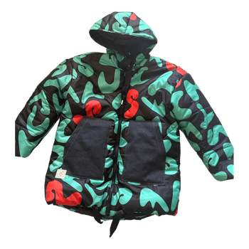 Puffer jacket with hood
